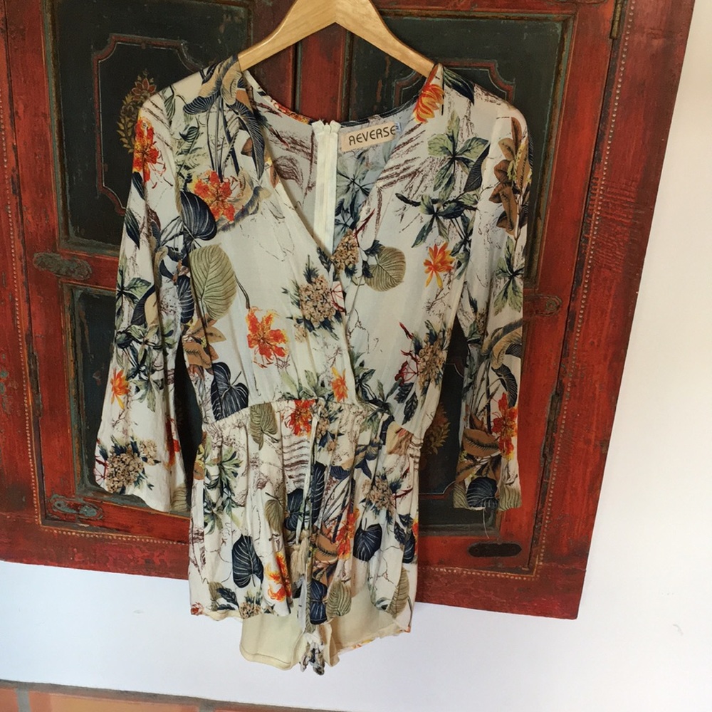 Floral romper